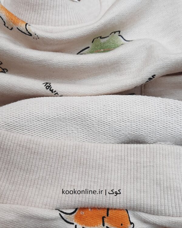 ست بلوز شلوار طرح دایناسور - Image 3
